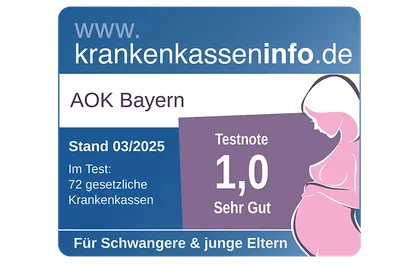 Schwangere Aok Bayern 03:2025 Zuschnitt
