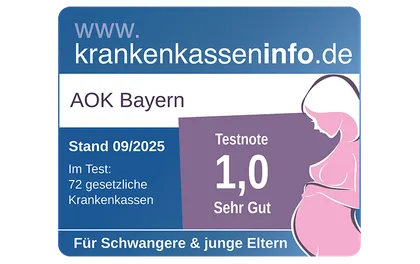 Schwangere Aok Bayern 09 2025 Zuschnitt